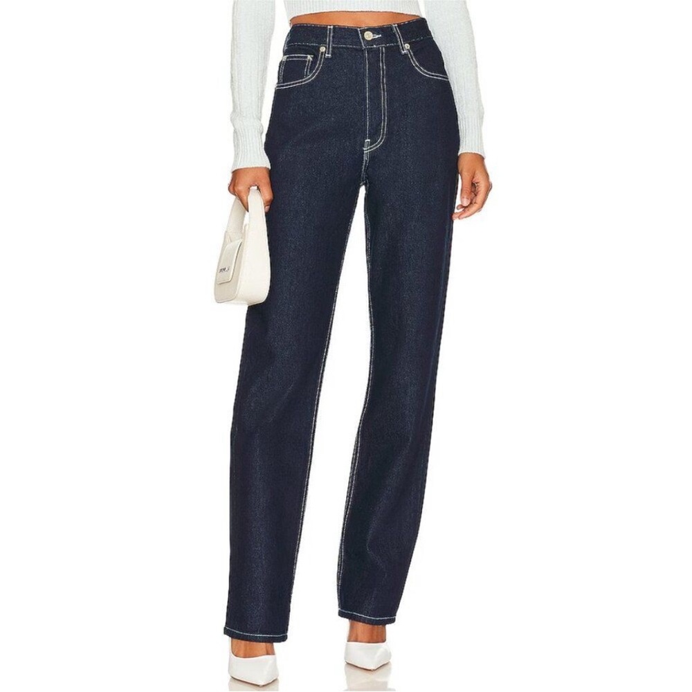 EB Denim Dark Blue High Rise Women's Jeans